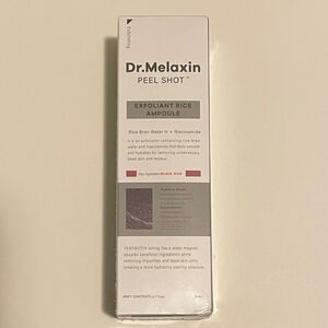 Dr. Melaxin Peel Shot Exfoliant Black Rice Ampoule ~ Net 2.7 fL.oz. 60ml